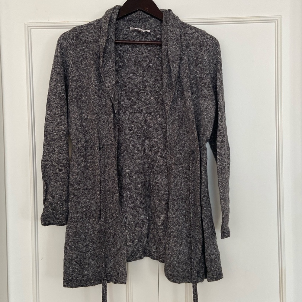 Wrap sweater cardigan. Maternity